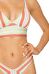 Luli Fama Playtime CROSS BACK BUSTIER TOP
